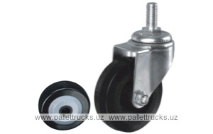 Колесо поворотное с болтом Lema CE3-PL-75-50-4
