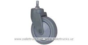 Колесо поворотное с болтом Lema EA3-TPE-125-90-7