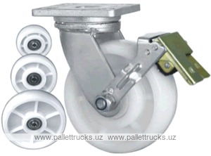 Колесо поворотное с площадкой Lema GH2-TPA-150-850-B6