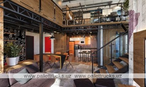 Россия Мезонин на колоннах ПСК Сталь